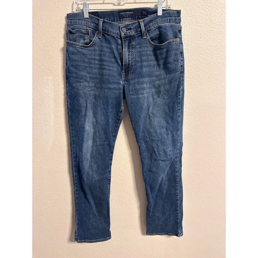 Lucky Brand 363 STRAIGHT Mens Jeans Blue Denim Pants Casual Everyday